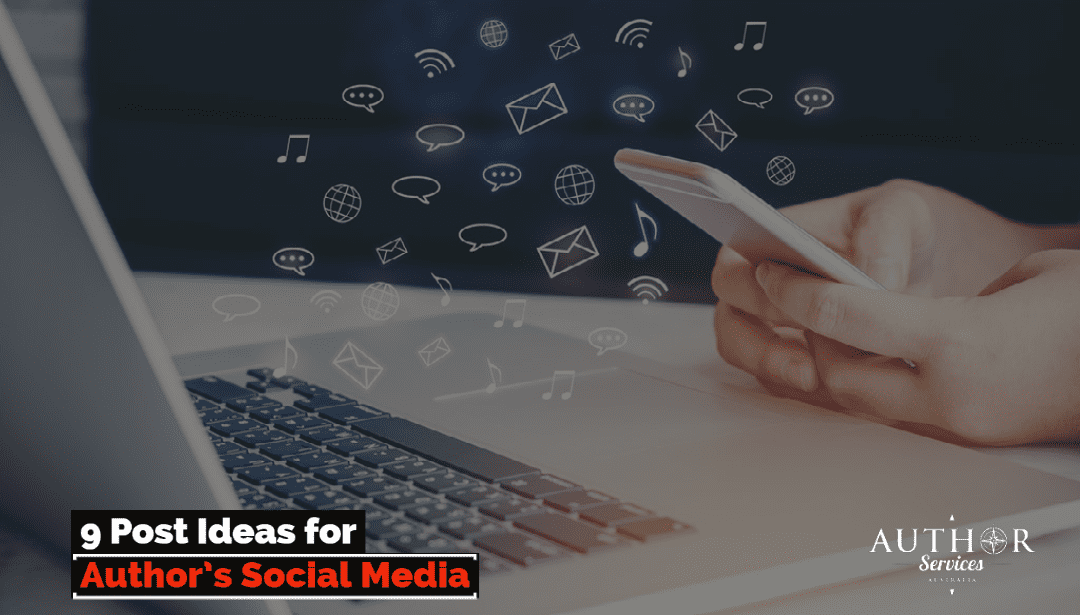Post ideas for author’s social media